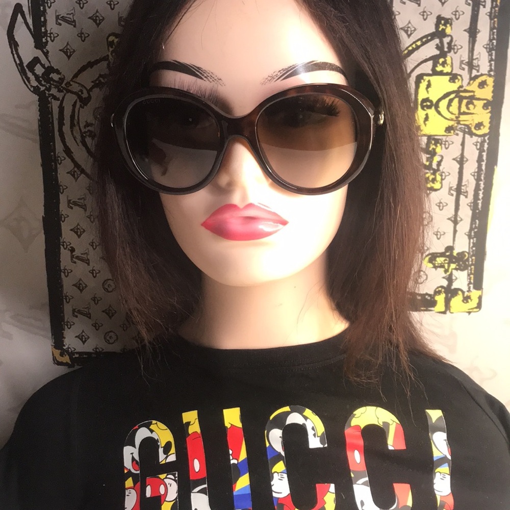 New Authentic Gucci Brown Sunglasses GG0368s 002 - Picture 5 of 13